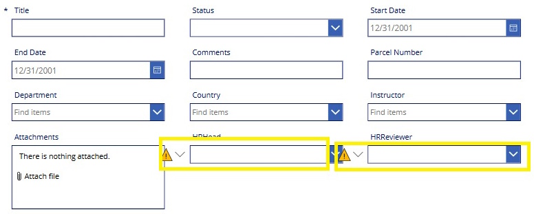 Yellow triangle icon